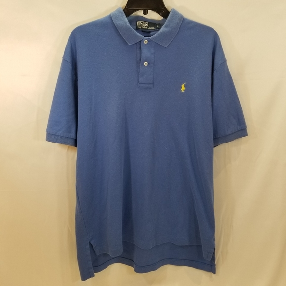 Polo Ralph Lauren Royal Blue Polo Shirt Large - Picture 10 of 15